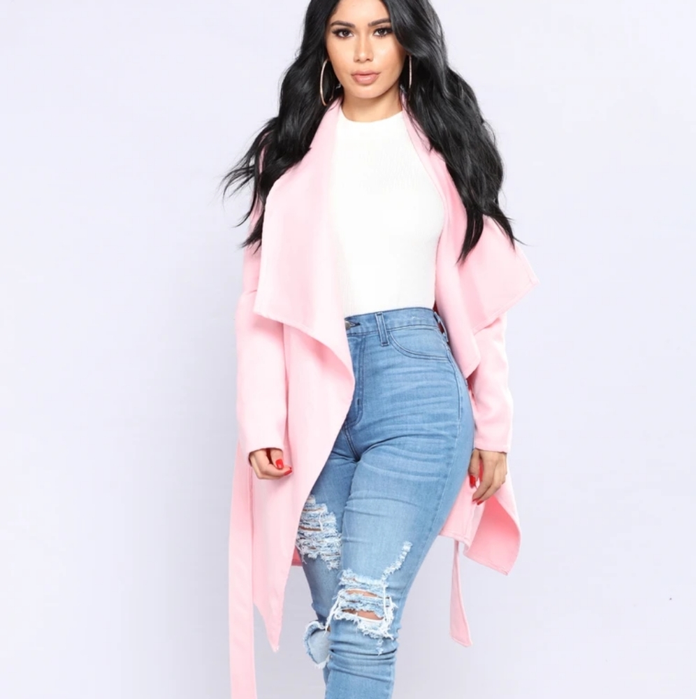 HOST PICK 36point5 Fashion Nova pink coat size L